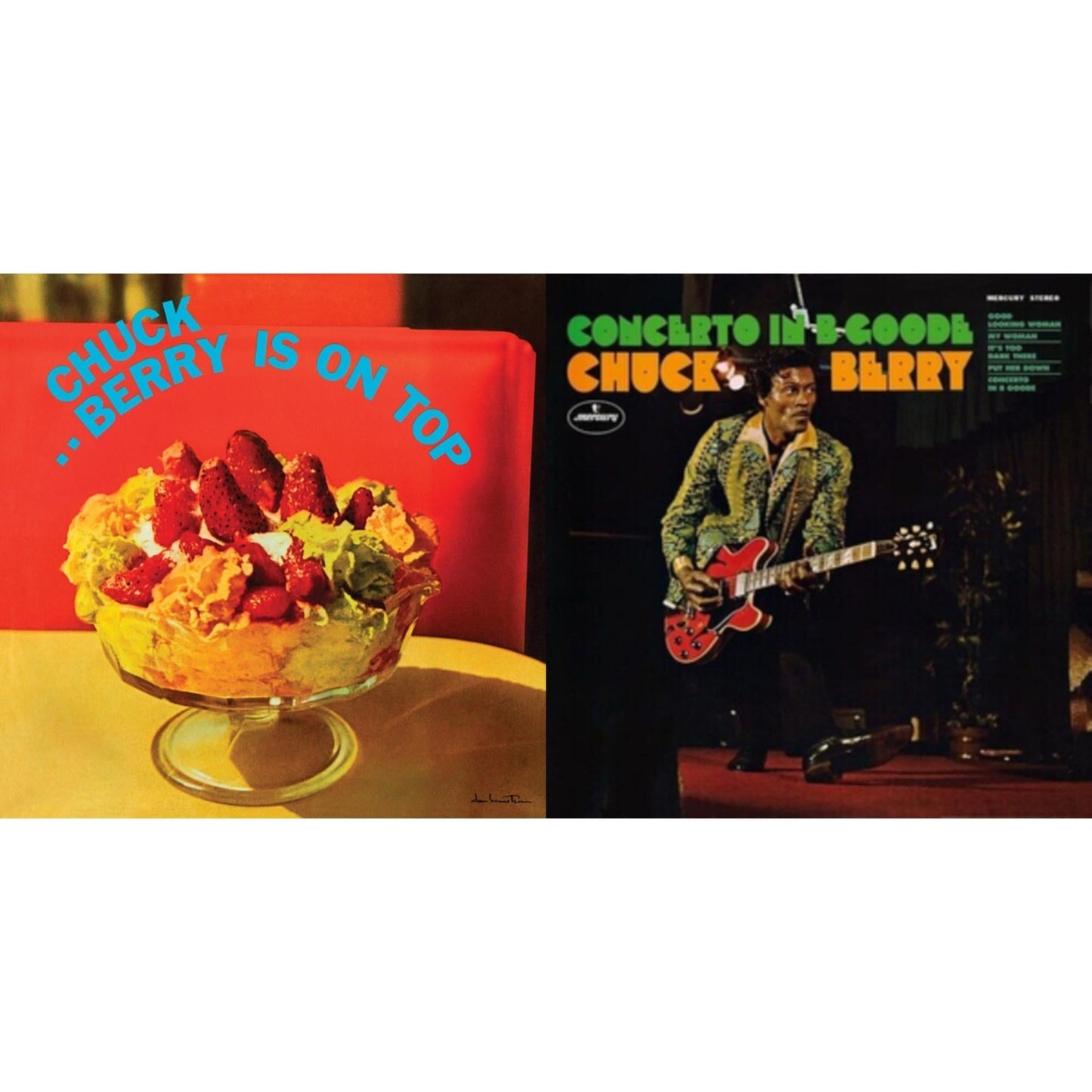 Chuck Berry - Berry Is On Top (180G/Red LP Vinyl/Limited/Anniversary Edition) & Concerto In B Goode