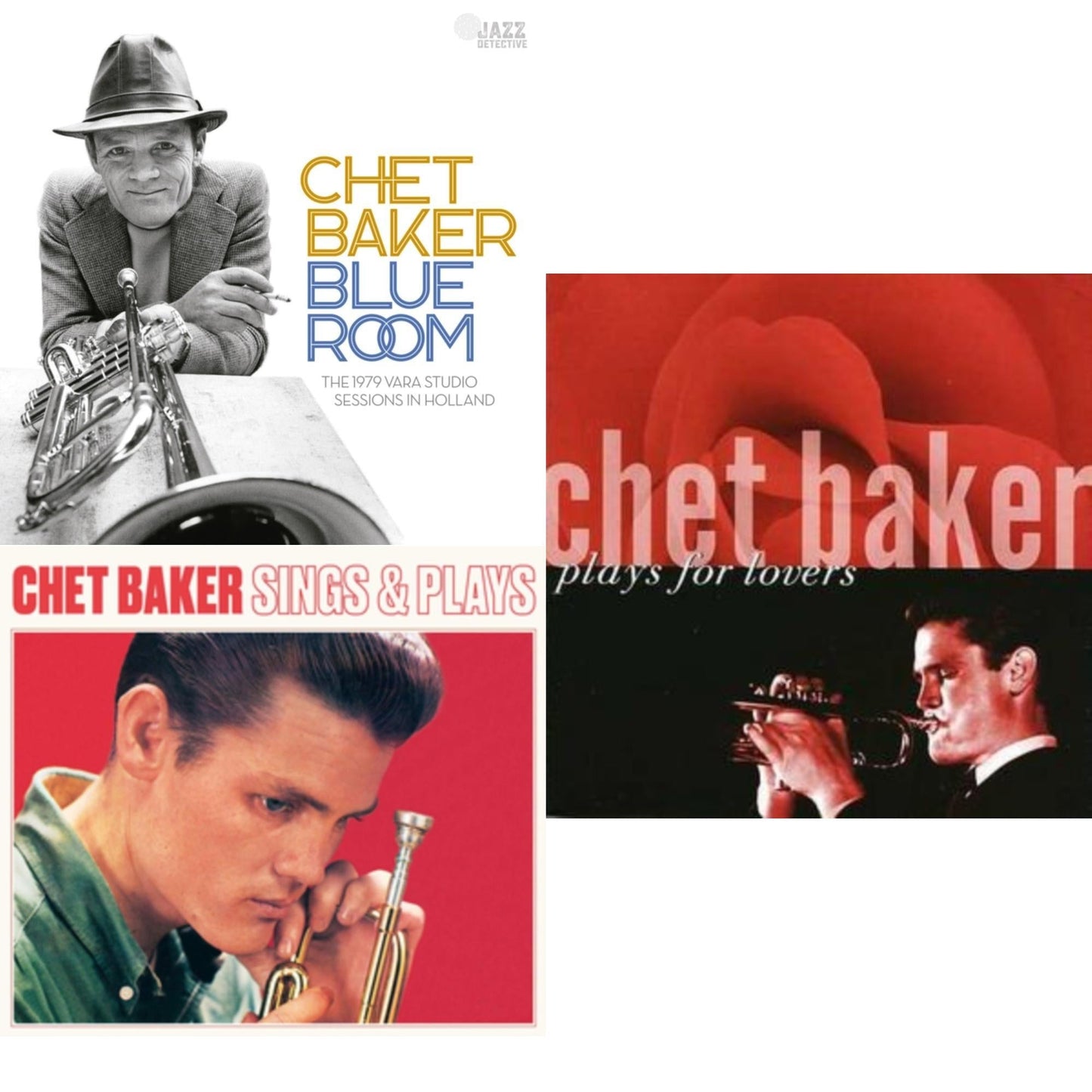 Chet Baker - Plays For Lovers & Blue Room: The 1979 Vara Studio Sessions In Holland & Sings & Plays - CD Bundle