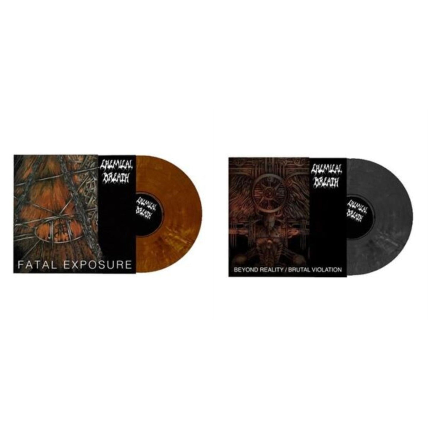Chemical Breath - Fatal Exposure (Coloured LP Vinyl) & Beyond Reality/Brutal Violation (Coloured LP Vinyl)