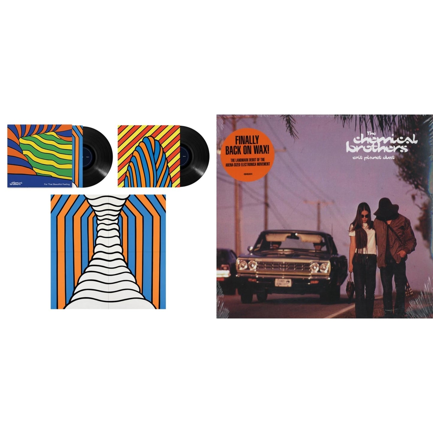 Chemical Brothers - For That Beautiful Feeling (2LP) & Exit Planet Dust (2LP/Black Vinyl)