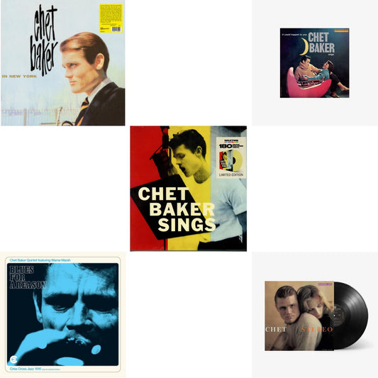 Chet Baker - In New York (Clear LP Vinyl) & Blues For A Reason (Feat. Warne Marsh) & Sings (180G/Limited/Yellow LP Vinyl) & Chet Baker Sings: It Could Happen To You & Chet