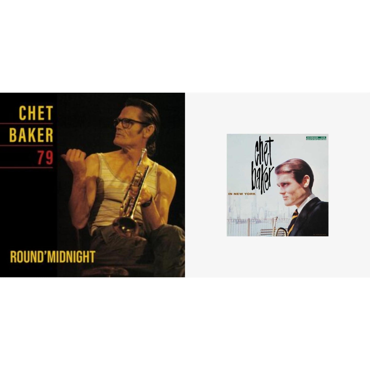 Chet Baker - Round Midnight 79 & Chet Baker In New York - LP Vinyl Bundle