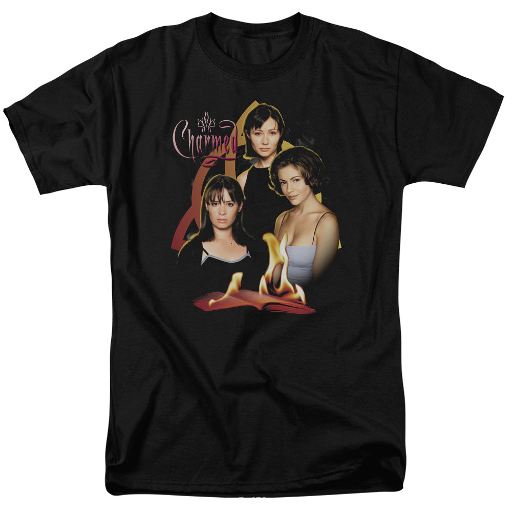 Charmed Original Three Mens T Shirt Black