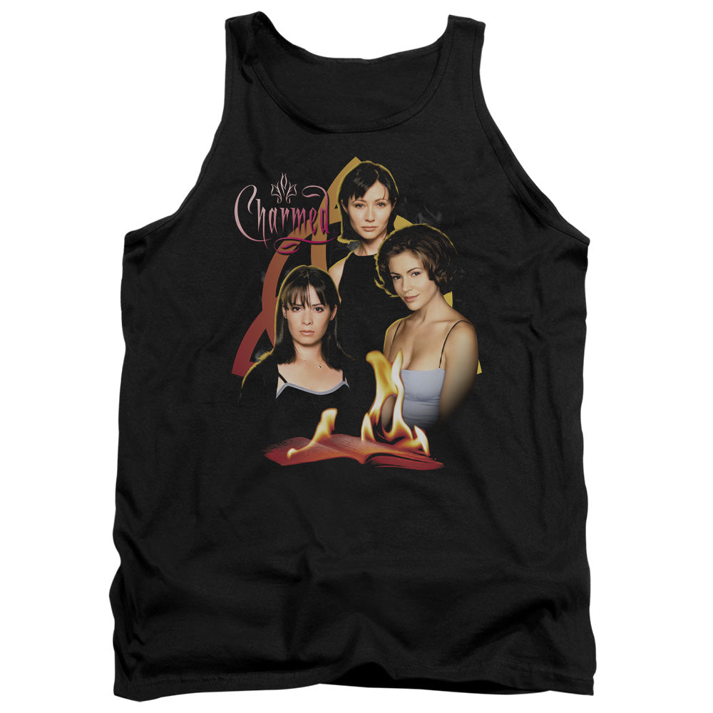 Charmed Original Three Mens Tank Top Shirt Black