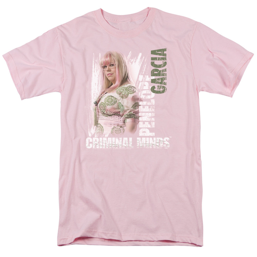Criminal Minds Penelope Mens T Shirt Pink