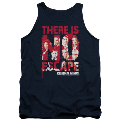 Criminal Minds No Escape Mens Tank Top Shirt Navy