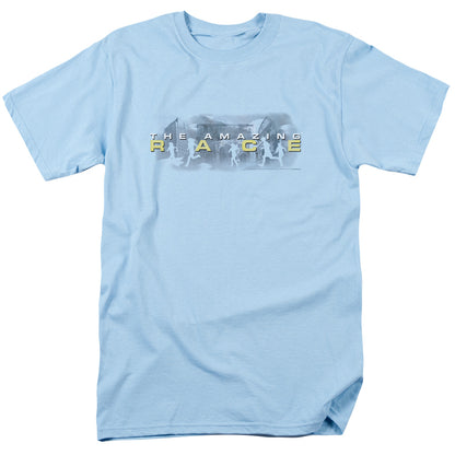 Amazing Race In The Clouds Mens T Shirt Light Blue