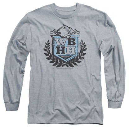 90210 Wbhh Mens Long Sleeve Shirt Athletic Heather Officially Licensed