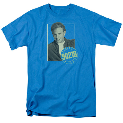 90210 Steve Mens T Shirt Turquoise Officially Licensed