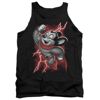 Mighty Mouse Mighty Storm Mens Tank Top Shirt Black