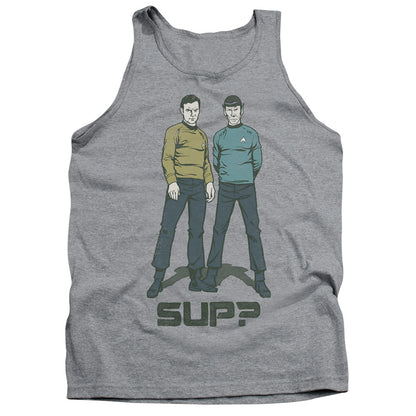 Star Trek Sup Mens Tank Top Shirt Athletic Heather