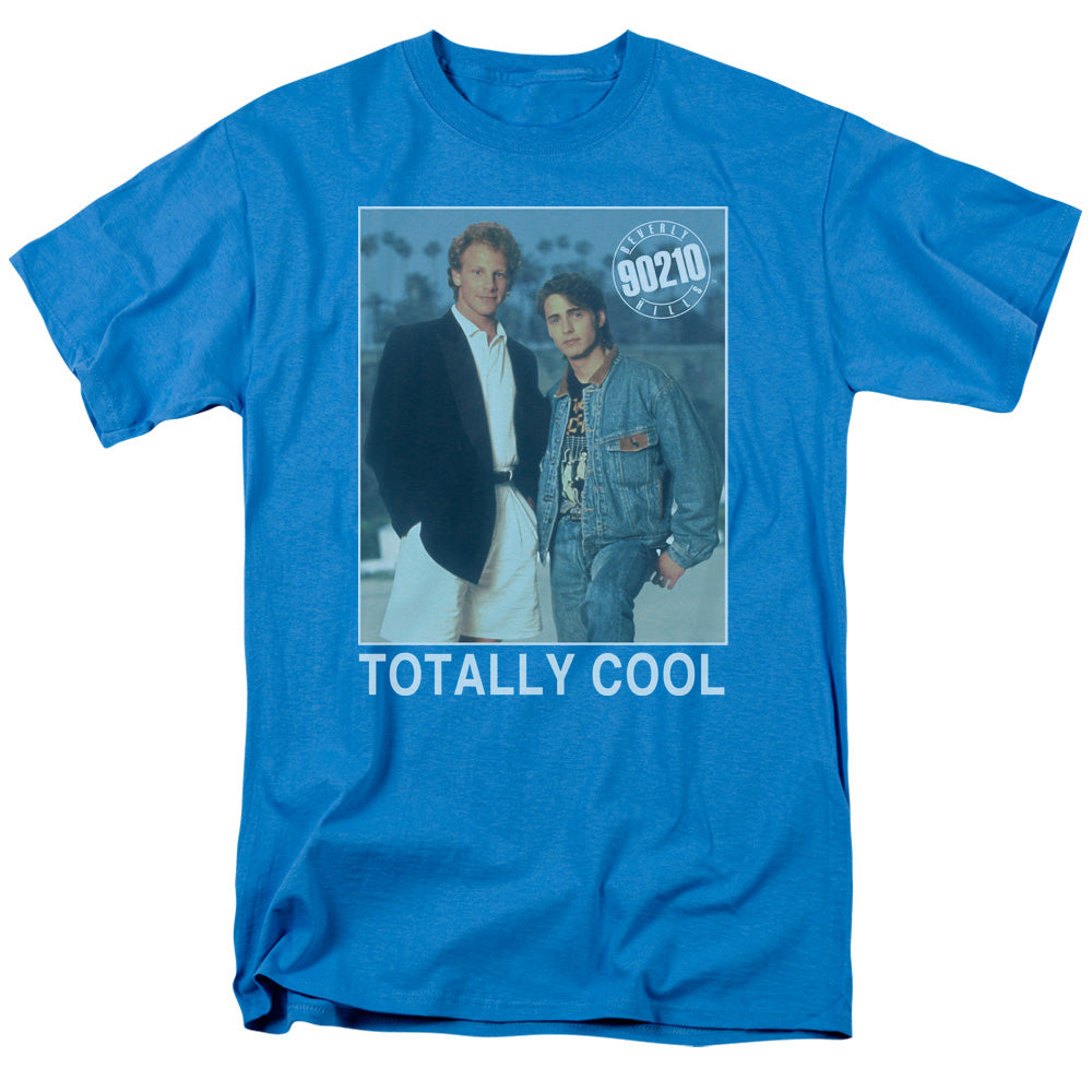 90210 Totally Cool Mens T Shirt Turquoise Officially Licensed