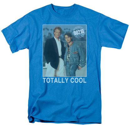 90210 Totally Cool Mens T Shirt Turquoise Officially Licensed