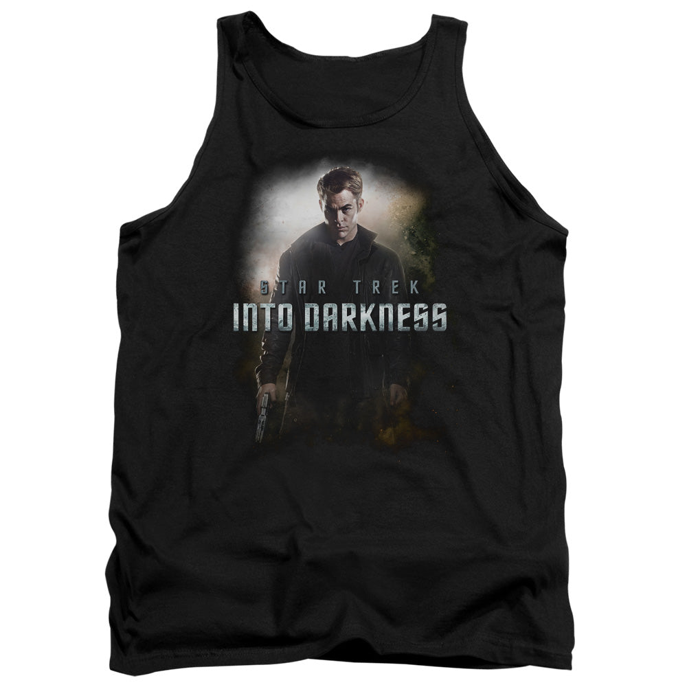 Star Trek Darkness Kirk Mens Tank Top Shirt Black