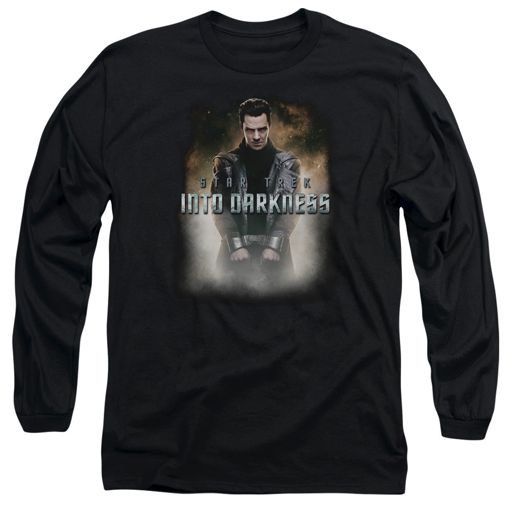 Star Trek Darkness Harrison Mens Long Sleeve Shirt Black Officially Licensed Officially Licensed