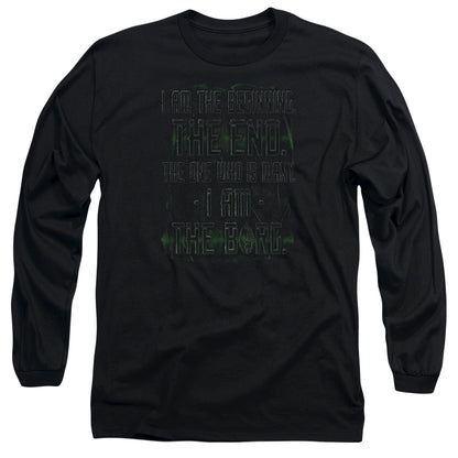 Star Trek Iborg Mens Long Sleeve Shirt Black Officially Licensed Officially Licensed