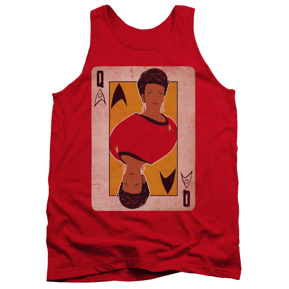 Star Trek Tos Queen Mens Tank Top Shirt Red