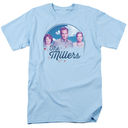 Millers Cast Mens T Shirt Light Blue Officially Licensed