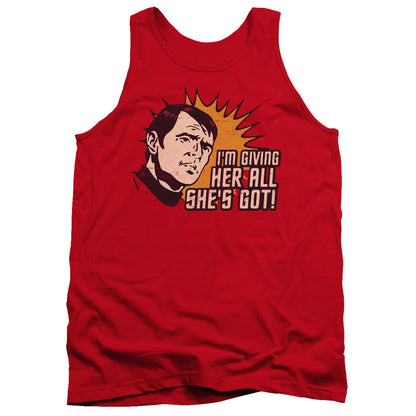 Star Trek Everything Mens Tank Top Shirt Red