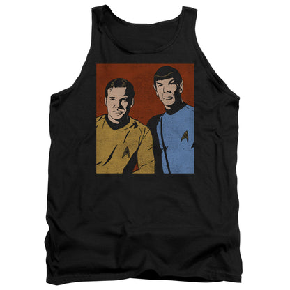 Star Trek Friends Mens Tank Top Shirt Black