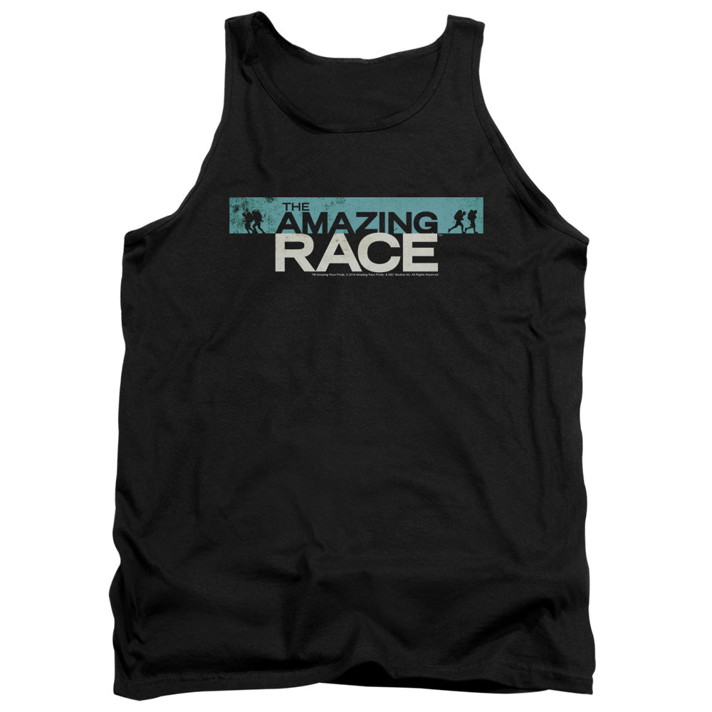 Amazing Race Bar Logo Mens Tank Top Shirt Black