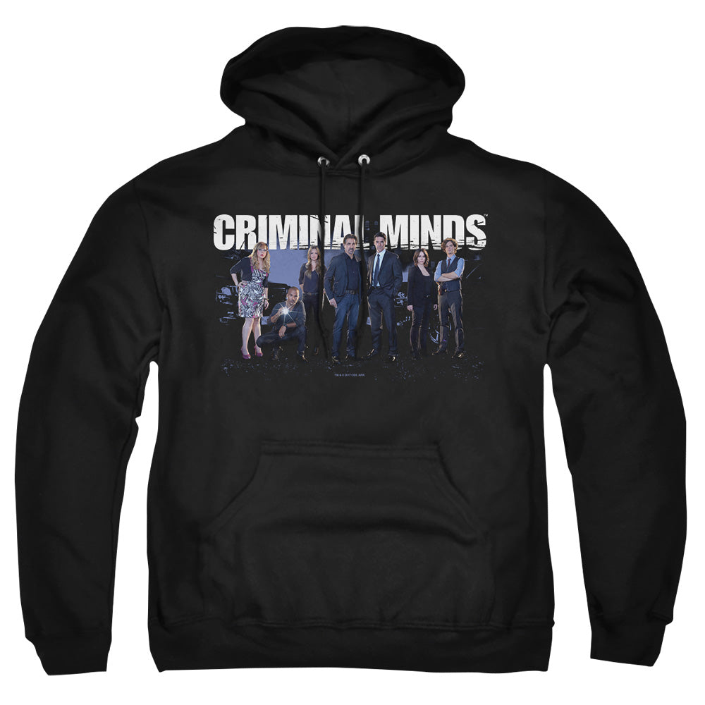 Criminal Minds Season 10 Cast Mens Hoodie Black Officially Licensed