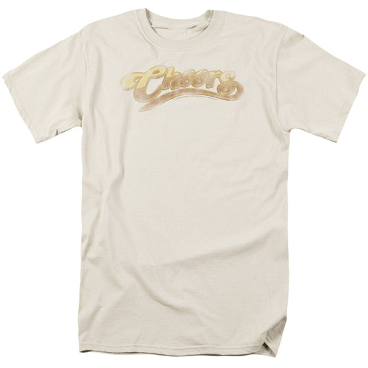 Cheers Cheers Distressed Mens T Shirt Sand