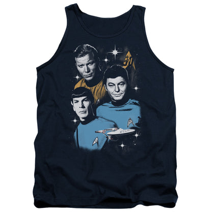 Star Trek All Star Crew Mens Tank Top Shirt Navy