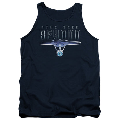 Star Trek Beyond Enterprise Beyond Mens Tank Top Shirt Navy