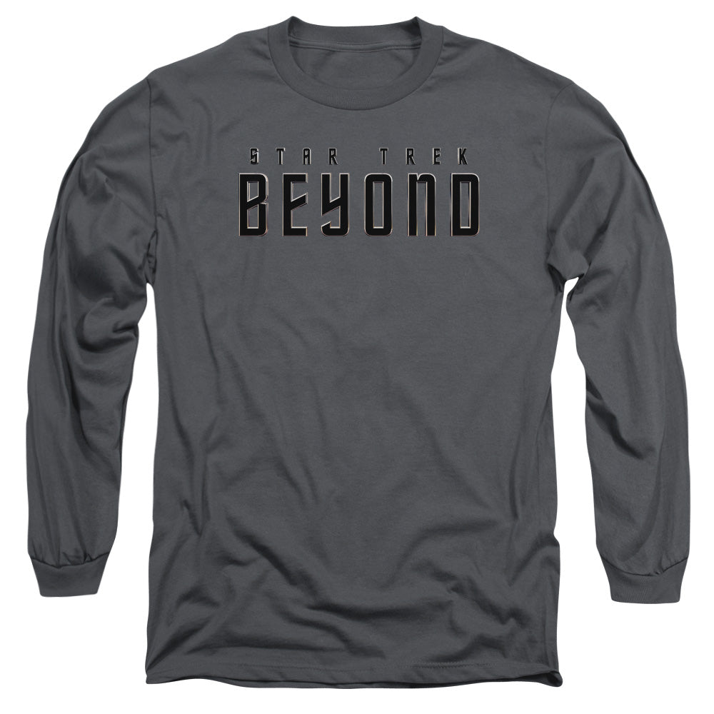 Star Trek Beyond Star Trek Beyond Mens Long Sleeve Shirt Charcoal Officially Licensed Officially Licensed
