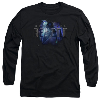 Star Trek Beyond Galaxy Beyond Mens Long Sleeve Shirt Black Officially Licensed Officially Licensed