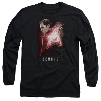 Star Trek Beyond Scotty Poster Mens Long Sleeve Shirt Black Officially Licensed Officially Licensed