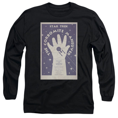 Star Trek Tos Episode 10 Mens Long Sleeve Shirt Black Officially Licensed Officially Licensed