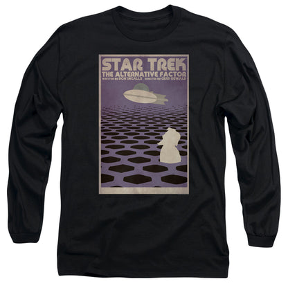 Star Trek Tos Episode 27 Mens Long Sleeve Shirt Black Officially Licensed Officially Licensed
