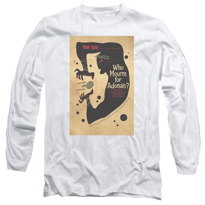 Star Trek Tos Episode 31 Mens Long Sleeve Shirt White Officially Licensed Officially Licensed