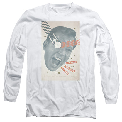 Star Trek Tos Episode 42 Mens Long Sleeve Shirt White Officially Licensed