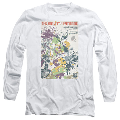 Star Trek Tos Episode 47 Mens Long Sleeve Shirt White Officially Licensed