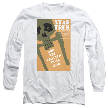 Star Trek Tos Episode 59 Mens Long Sleeve Shirt White Officially Licensed
