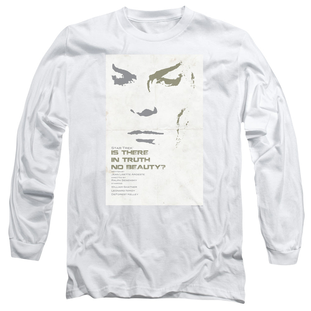 Star Trek Tos Episode 60 Mens Long Sleeve Shirt White Officially Licensed