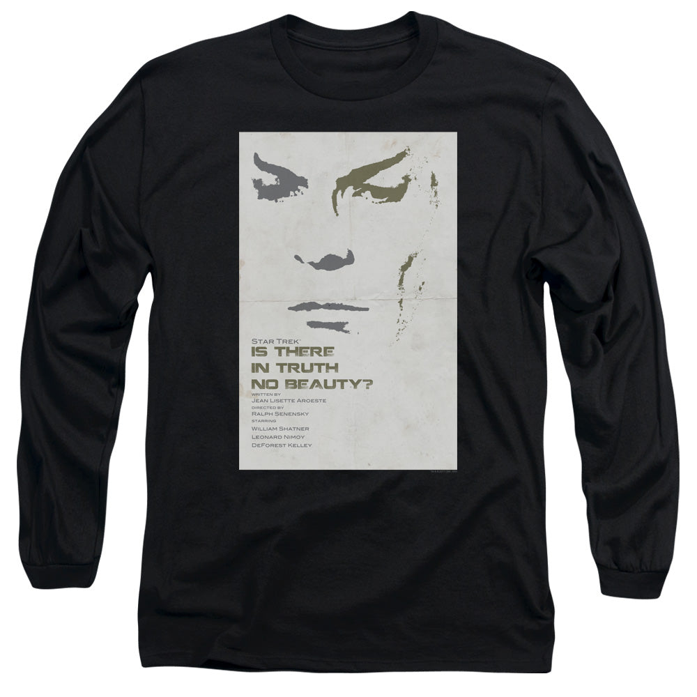 Star Trek Tos Episode 60 Mens Long Sleeve Shirt Black Officially Licensed