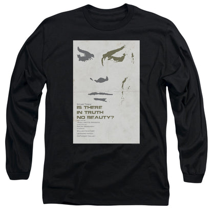 Star Trek Tos Episode 60 Mens Long Sleeve Shirt Black Officially Licensed