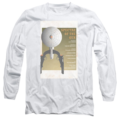 Star Trek Tos Episode 61 Mens Long Sleeve Shirt White Officially Licensed