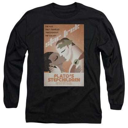 Star Trek Tos Episode 65 Mens Long Sleeve Shirt Black Officially Licensed