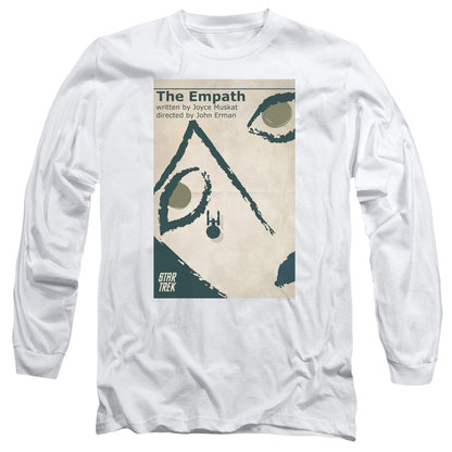 Star Trek Tos Episode 67 Mens Long Sleeve Shirt White Officially Licensed
