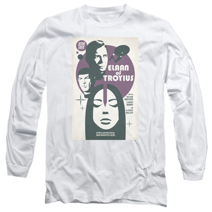 Star Trek Tos Episode 68 Mens Long Sleeve Shirt White Officially Licensed