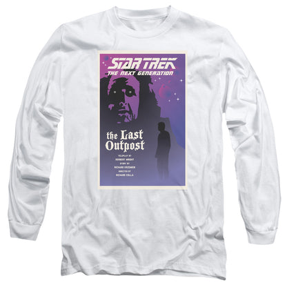 Star Trek Tng Season 1 Episode 5 Mens Long Sleeve Shirt White Officially Licensed Officially Licensed
