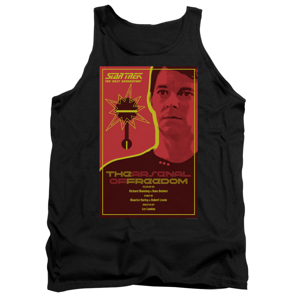 Star Trek Tng Season 1 Episode 21 Mens Tank Top Shirt Black