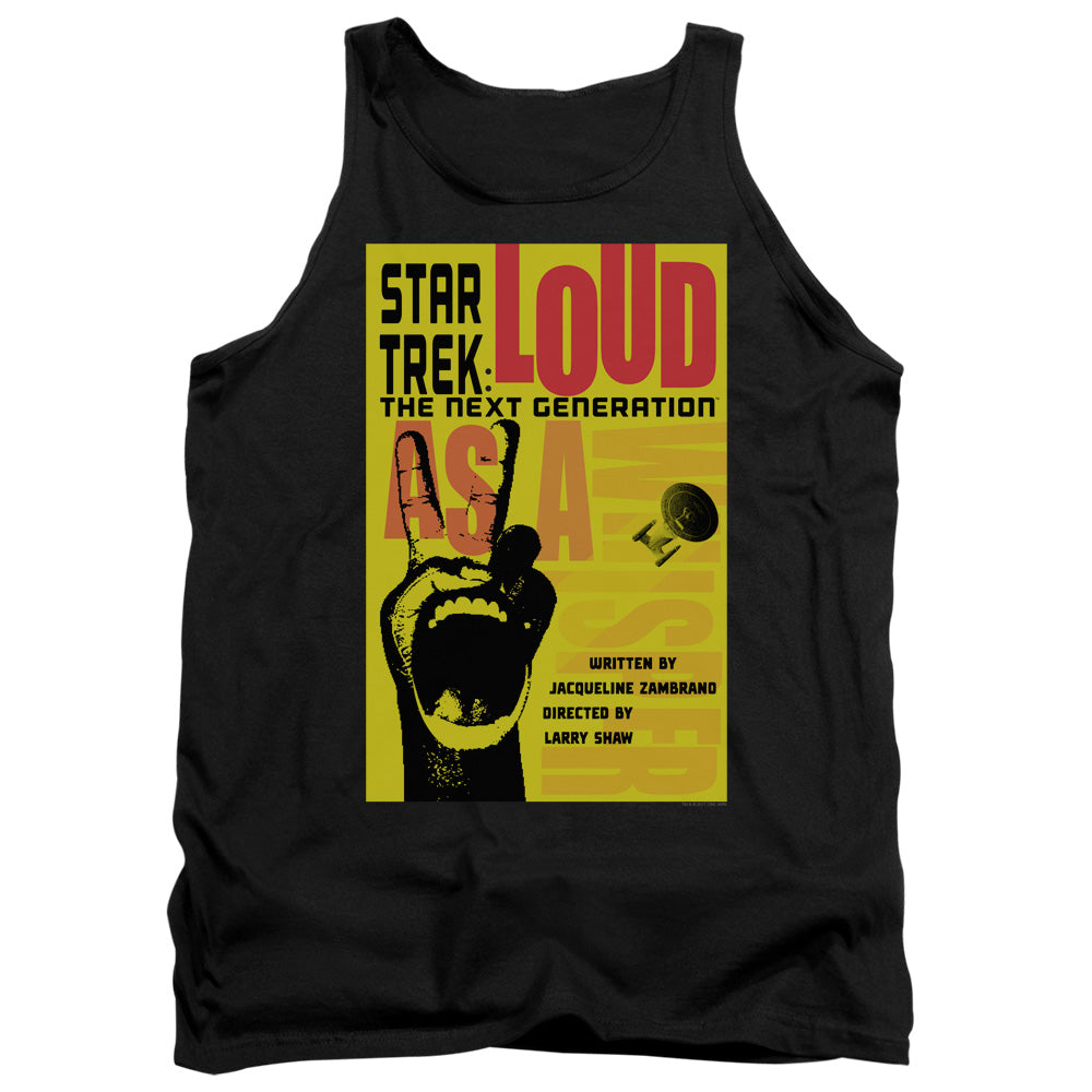 Star Trek Tng Season 2 Episode 5 Mens Tank Top Shirt Black