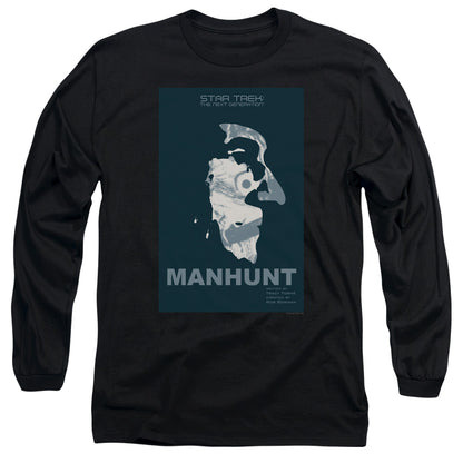 Star Trek Tng Season 2 Episode 19 Mens Long Sleeve Shirt Black Officially Licensed Officially Licensed