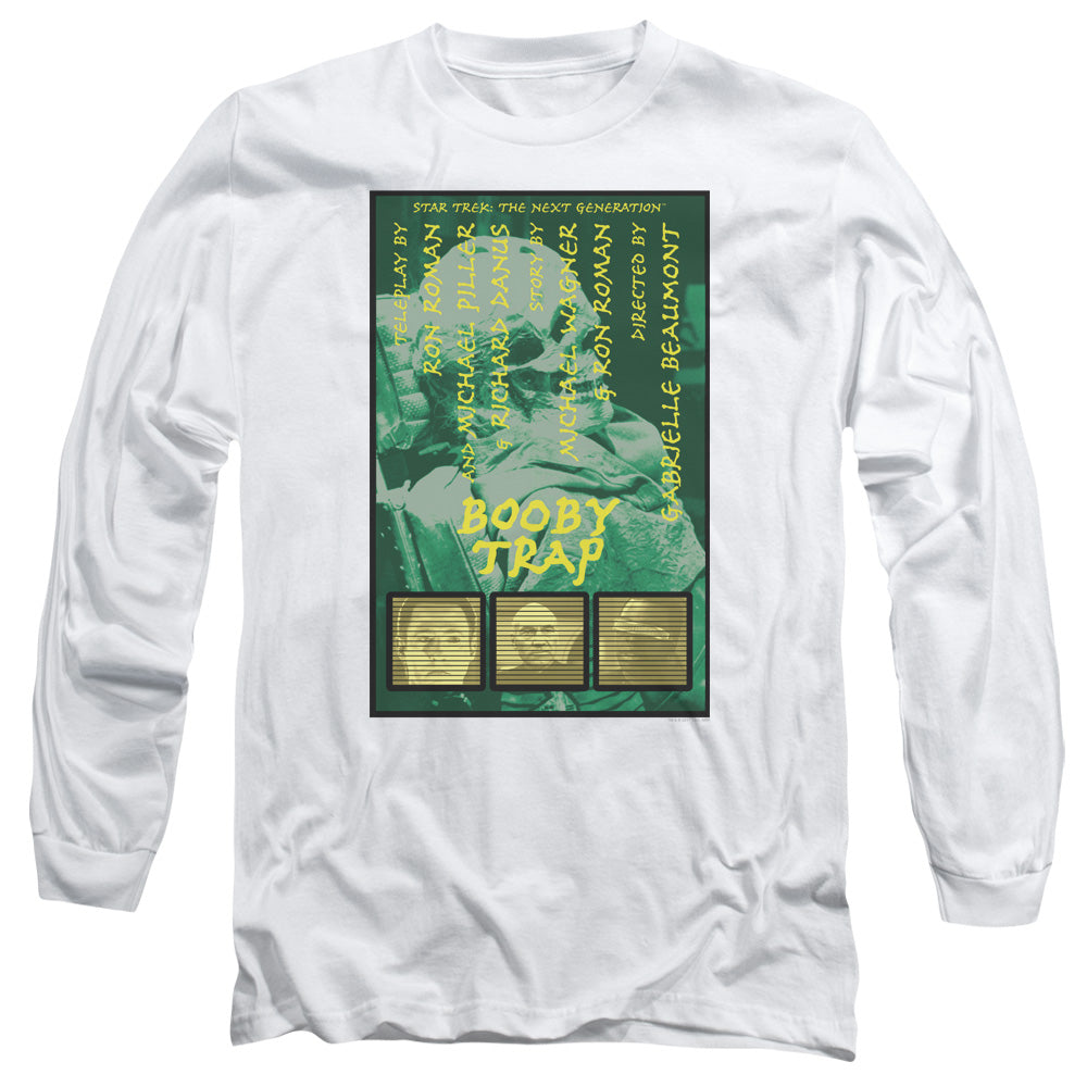 Star Trek Tng Season 3 Episode 6 Mens Long Sleeve Shirt White Officially Licensed Officially Licensed